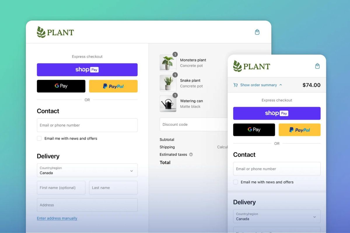 Edit Checkout Page in Shopify
